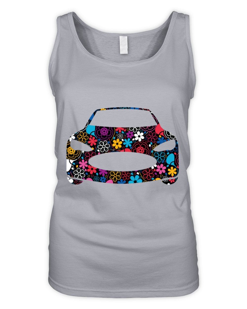 sports car car racing car Organic Women's Tank Top