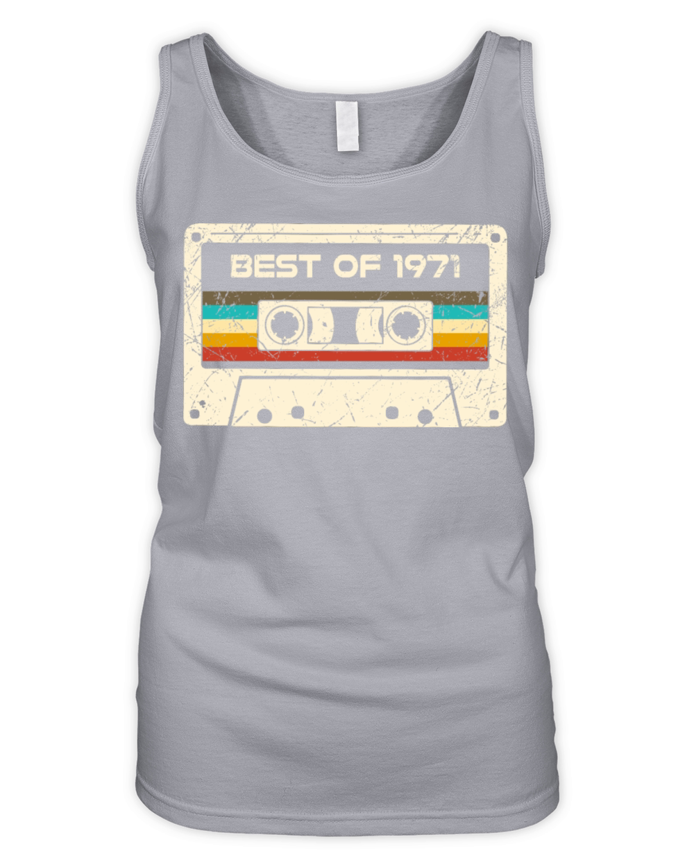 Vintage 1971 50th Birthday Est 1971 Organic Women's Tank Top