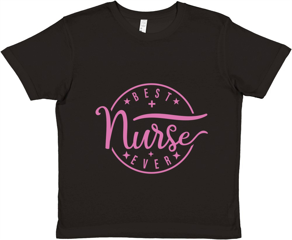 Best Nurse Ever Premium Kids Crewneck T-shirt