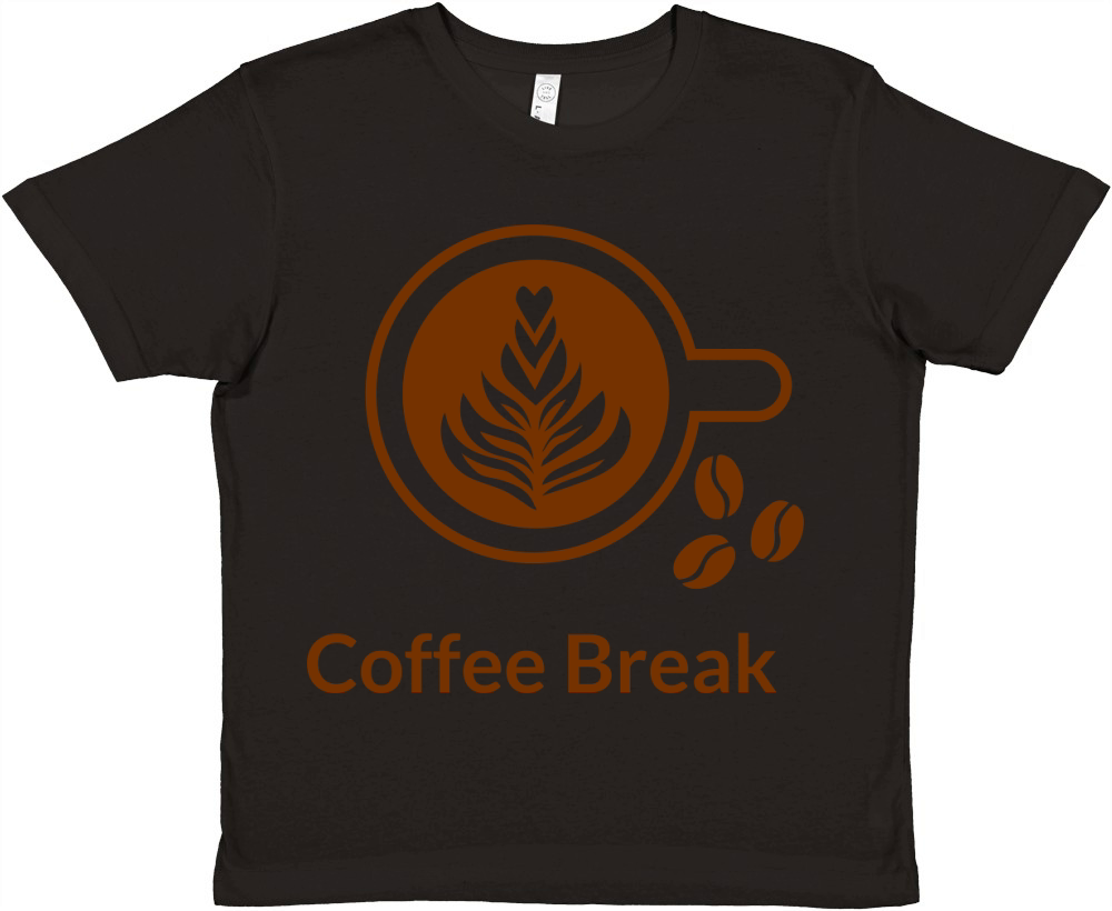 coffee break 02 Premium Kids Crewneck T-shirt