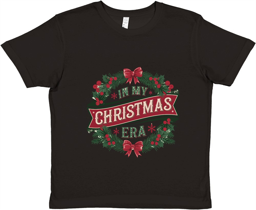 In My Christmas Era Tee 4 Premium Kids Crewneck T-shirt