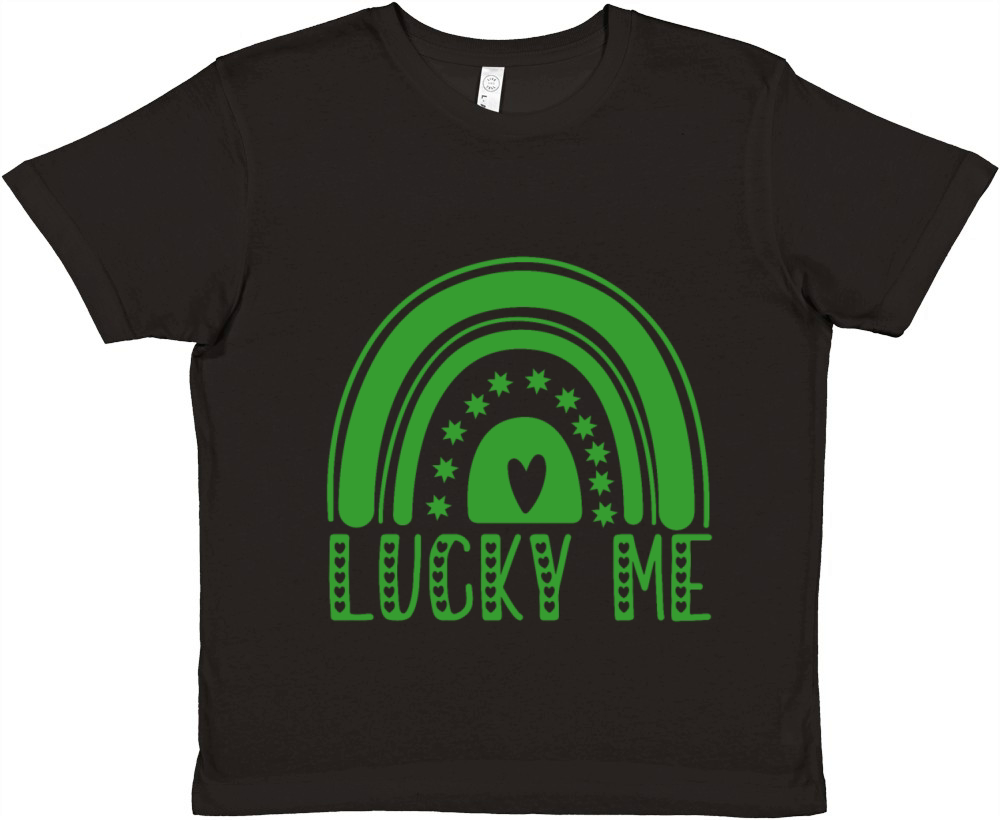 Lucky Me Premium Kids Crewneck T-shirt