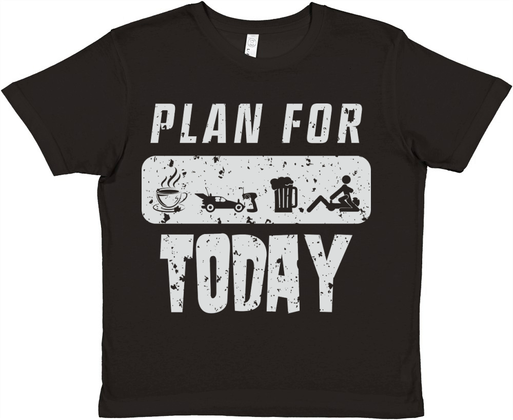 Plan for Today3 Premium Kids Crewneck T-shirt