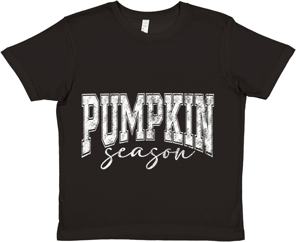 Pumpkin Season 3 Premium Kids Crewneck T-shirt