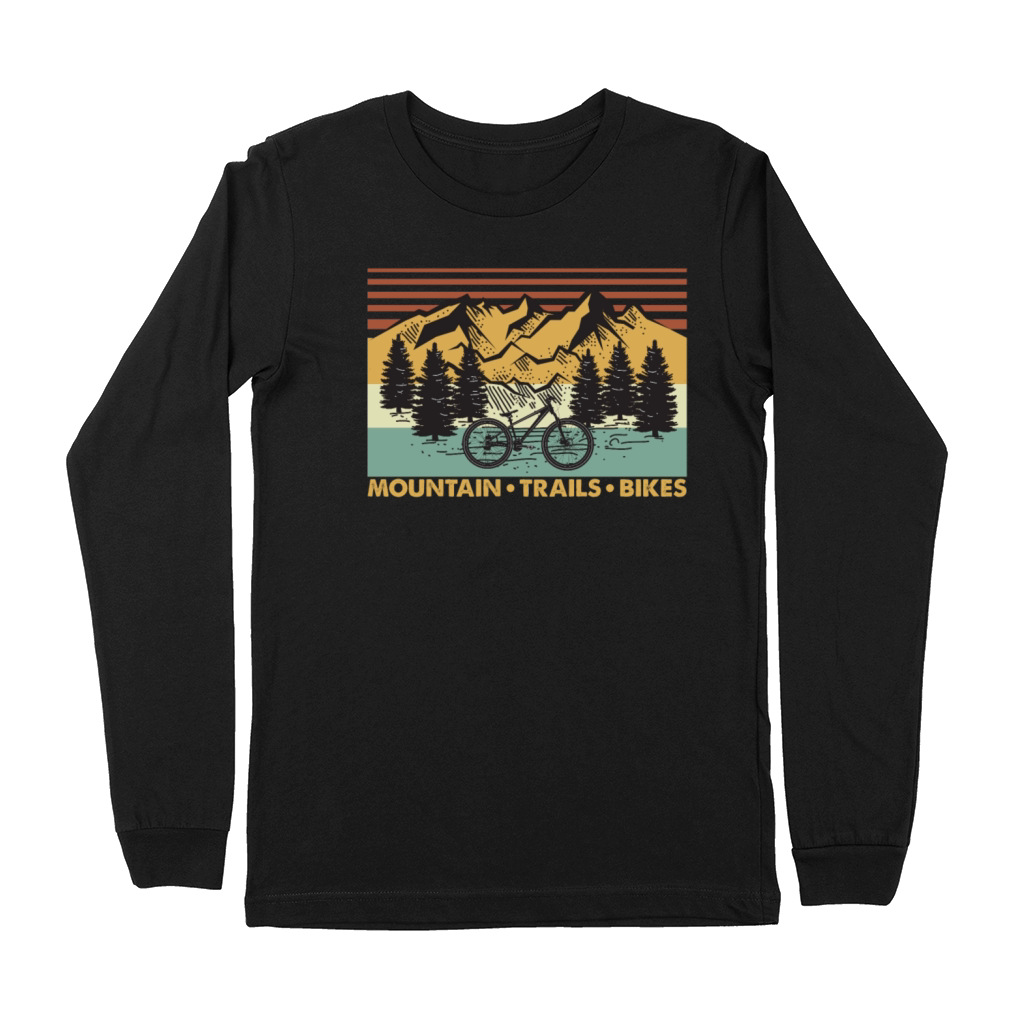 Mountain Trails Bikes Vintage Premium Long Sleeve