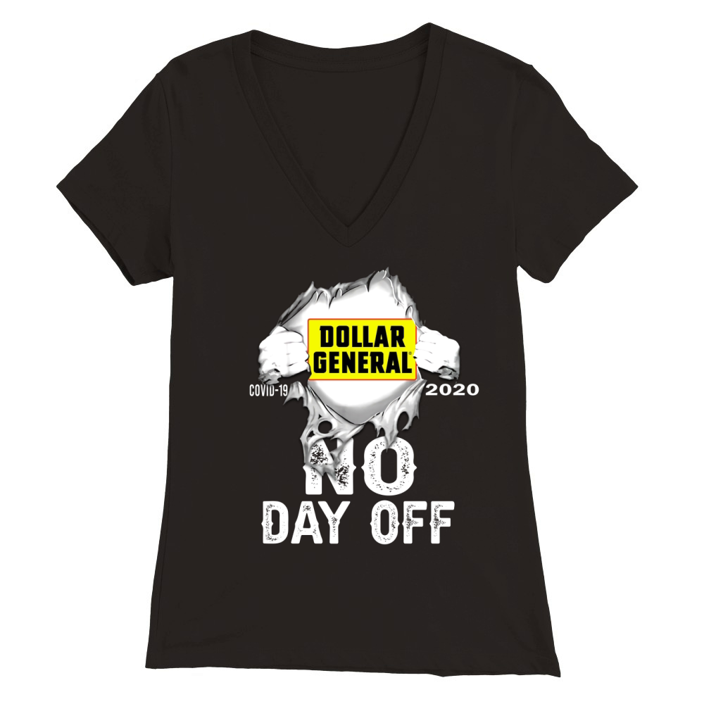 Dollar General Covid-19 2020 I Can’t Stay At Home shirtc Premium Womens V-Neck T-shirt