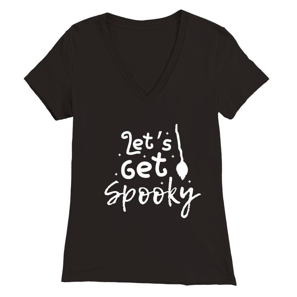 Lets Get Spooky 9 Premium Womens V-Neck T-shirt