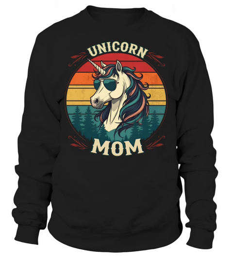 Unicorn mom Sweatshirt Unisex