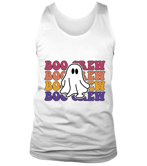 Boo Crew Retro Groovy Vintage Tank Top Unisex