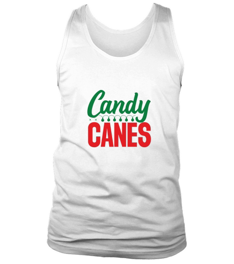 Candy canes Tank Top Unisex
