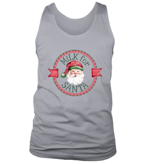 Christmas Cookies Santa Milk 4 Tank Top Unisex