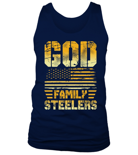 God Family Steelers Veteran Tank Top Unisex