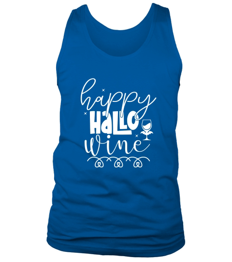 Happy Hallo Wine Tank Top Unisex