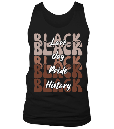 Melanin Shirts for Black Women Black History Tank Top Unisex