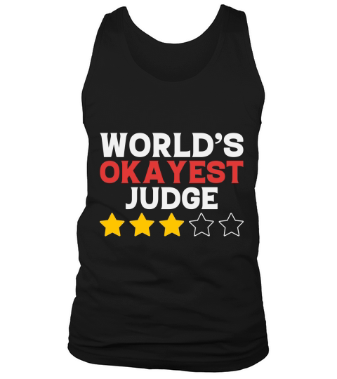 World okayest judge Tank Top Unisex