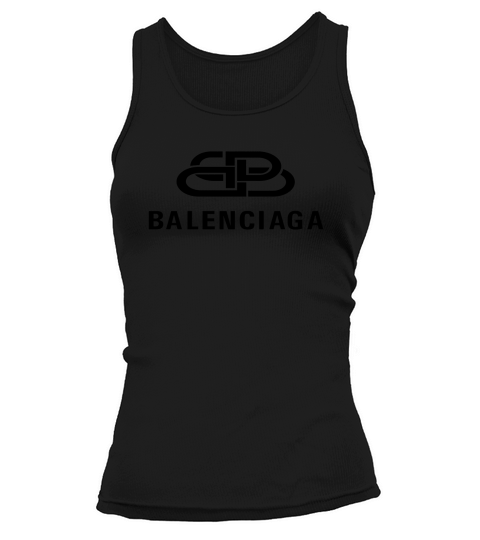 Balenciaga Oversized BB Logo Tank top Woman