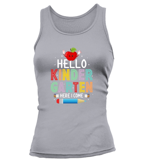 Hello Kindergarten Here I Come Tank top Woman