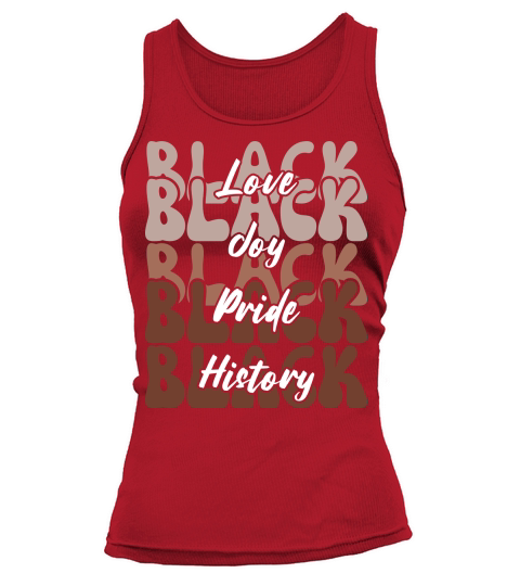 Melanin Shirts for Black Women Black History Tank top Woman
