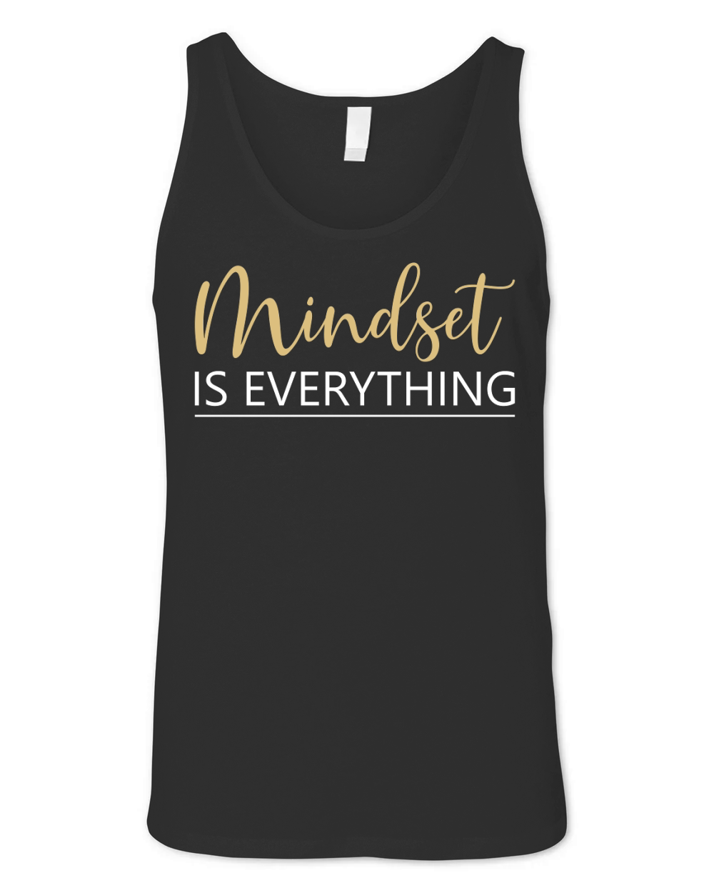 Mindset is Everything Unisex Jersey Tank