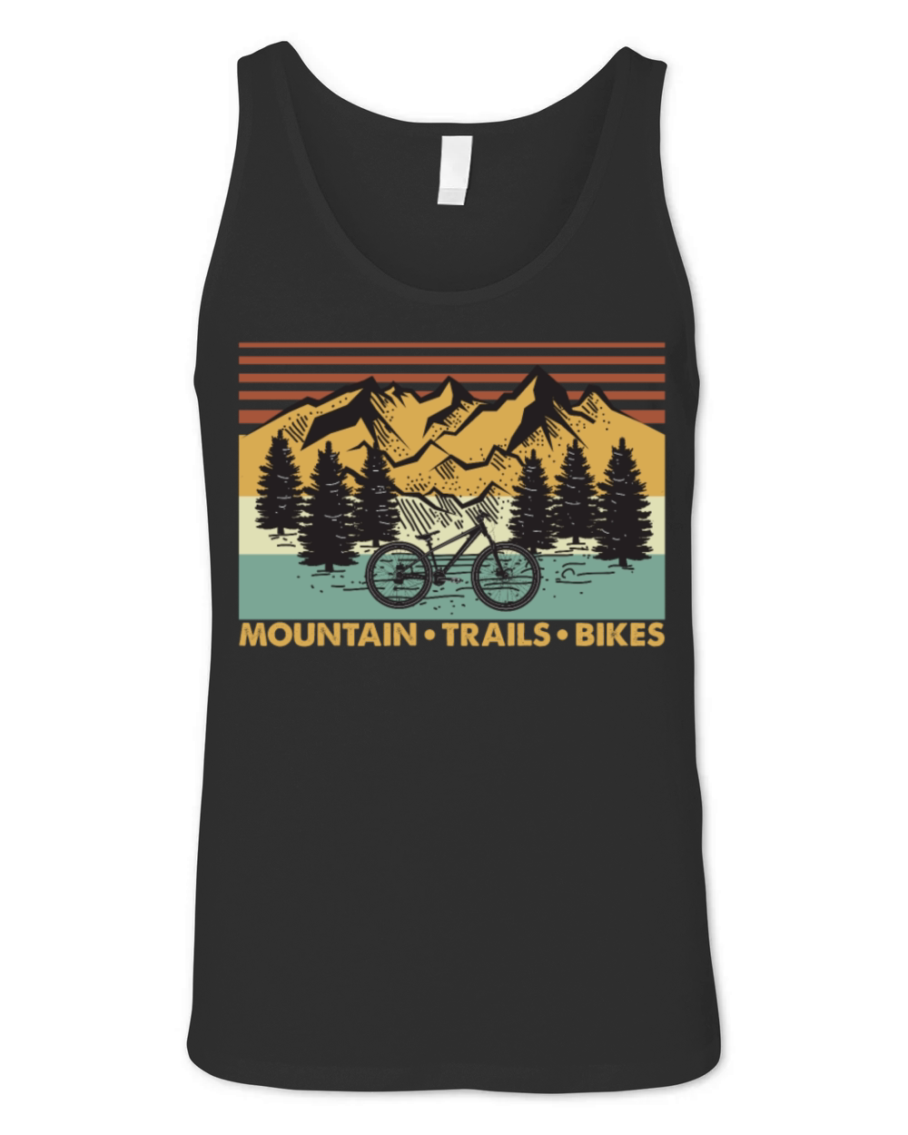Mountain Trails Bikes Vintage Unisex Jersey Tank