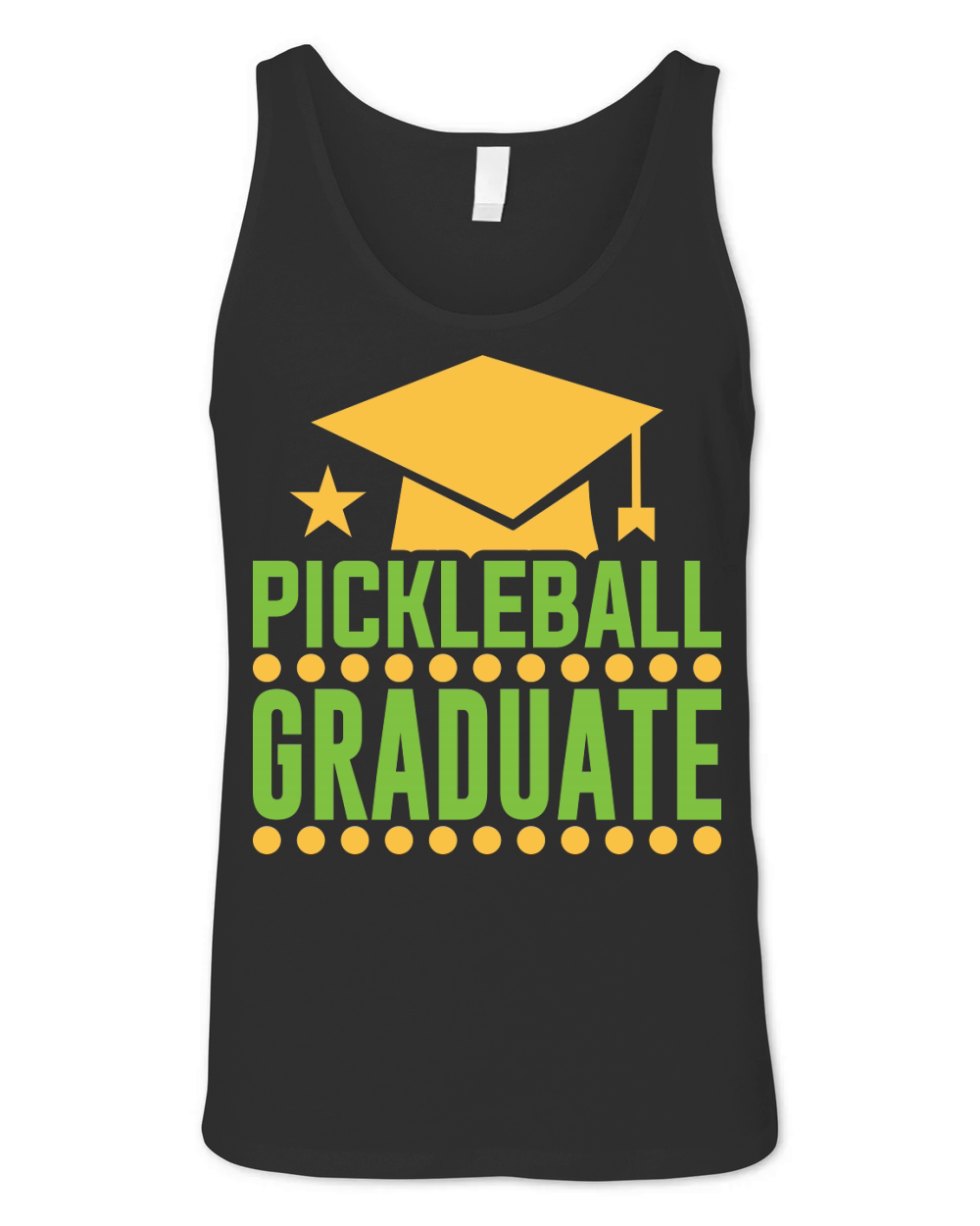 Pickleball Graduate 03 Unisex Jersey Tank