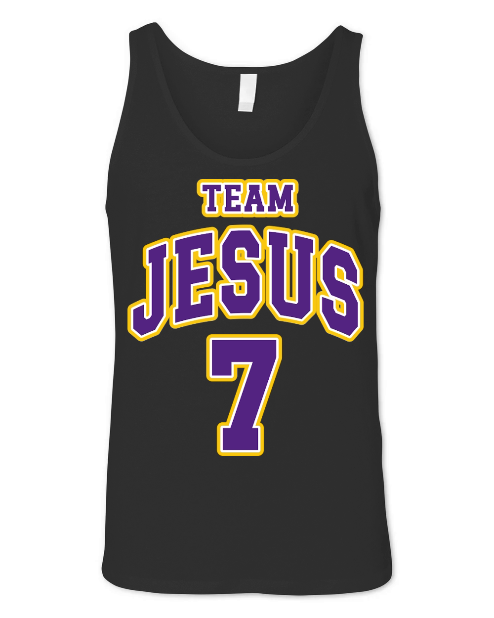 Team Jesus 7 Unisex Jersey Tank