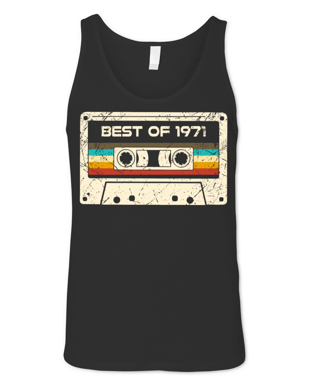 Vintage 1971 50th Birthday Est 1971 Unisex Jersey Tank