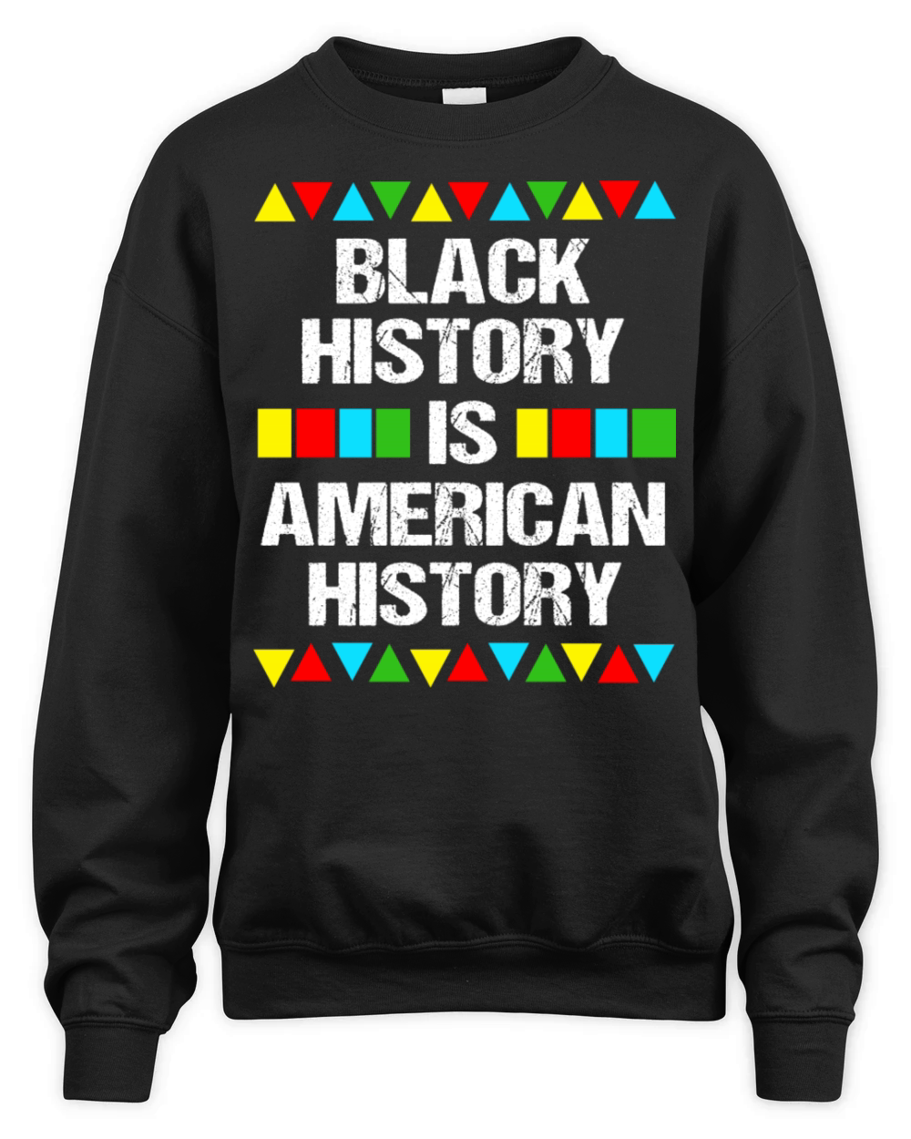 Black History Is American History Unisex Premium Crewneck Sweatshirt