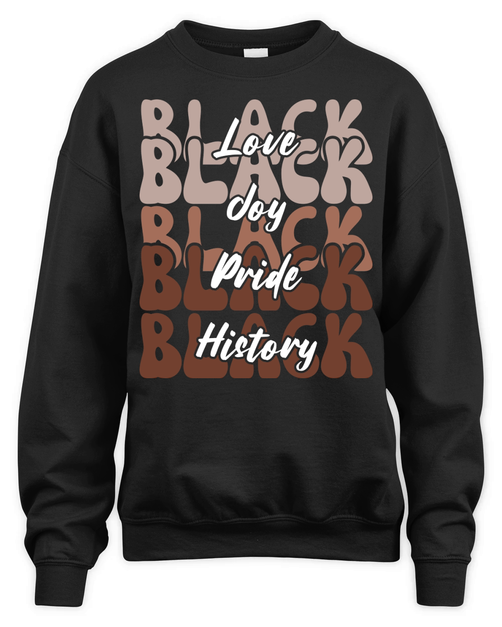 Melanin Shirts for Black Women Black History Unisex Premium Crewneck Sweatshirt