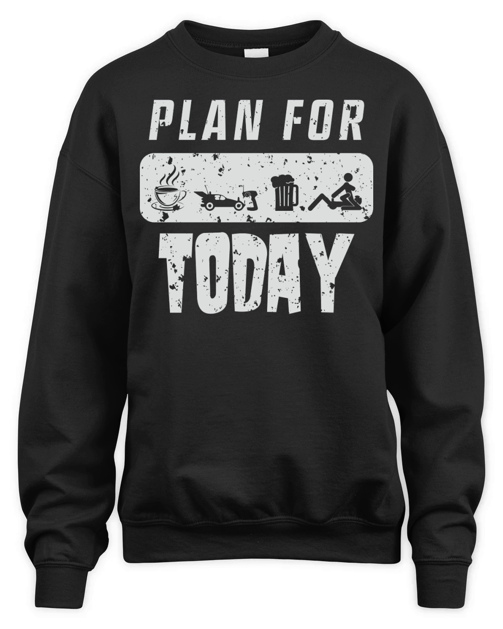 Plan for Today3 Unisex Premium Crewneck Sweatshirt