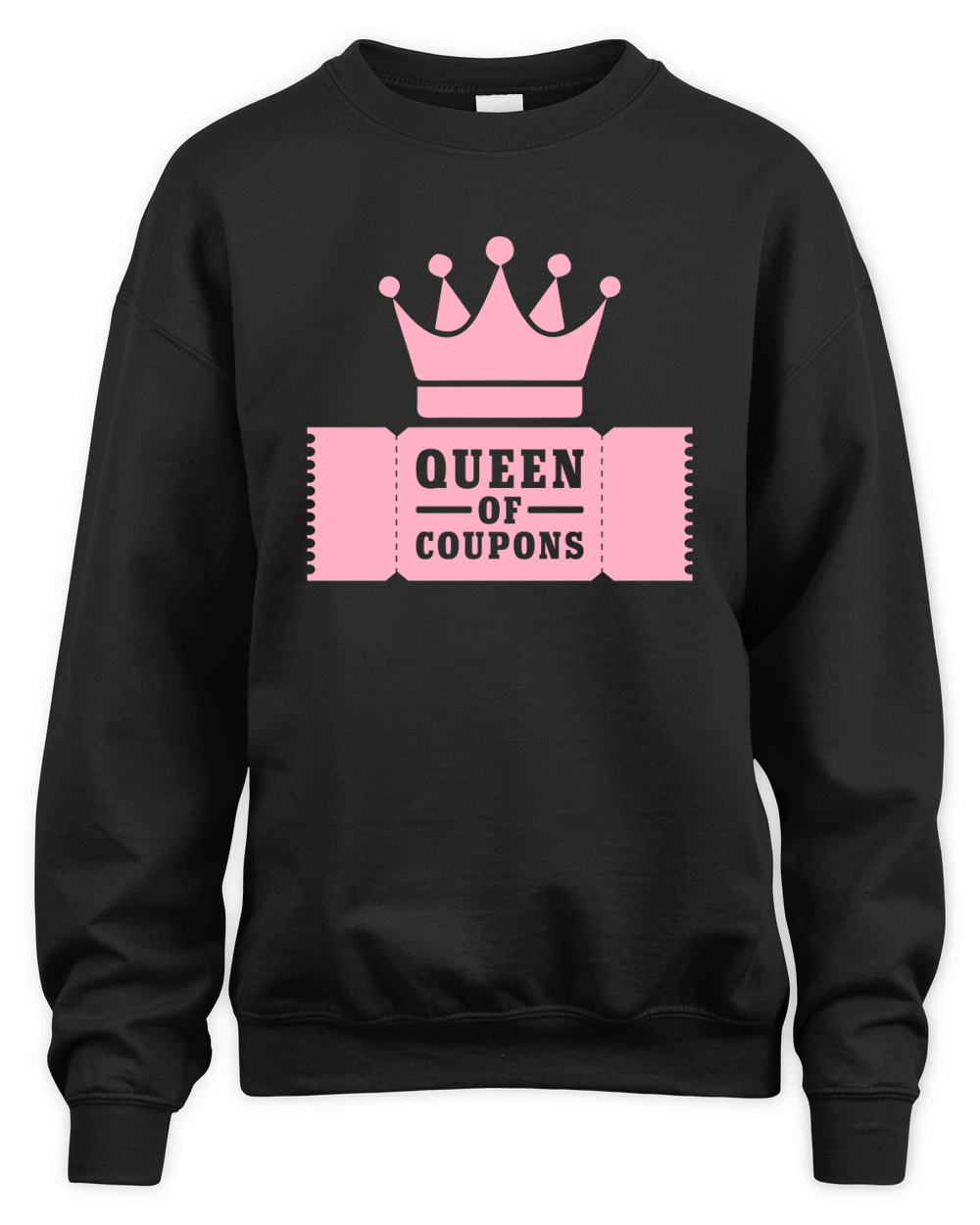Queen of Coupons Unisex Premium Crewneck Sweatshirt