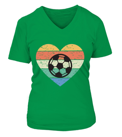 Football lover V-neck T-Shirt Woman