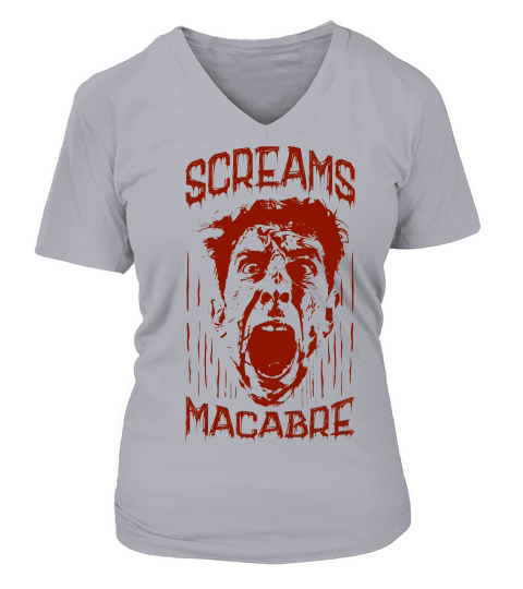 Screams V-neck T-Shirt Woman