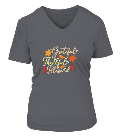 Thanksgiving 7 03 V-neck T-Shirt Woman