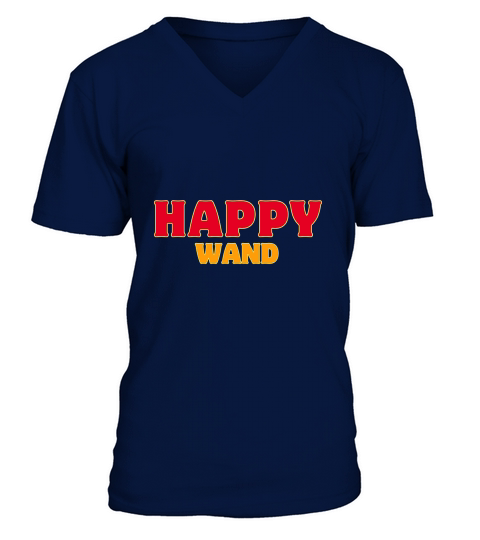 Happy wand V-Neck T-shirt