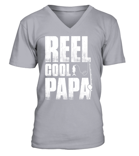 Reel Cool Papa V-Neck T-shirt