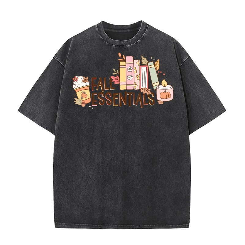 fall essentials Washed T-Shirt