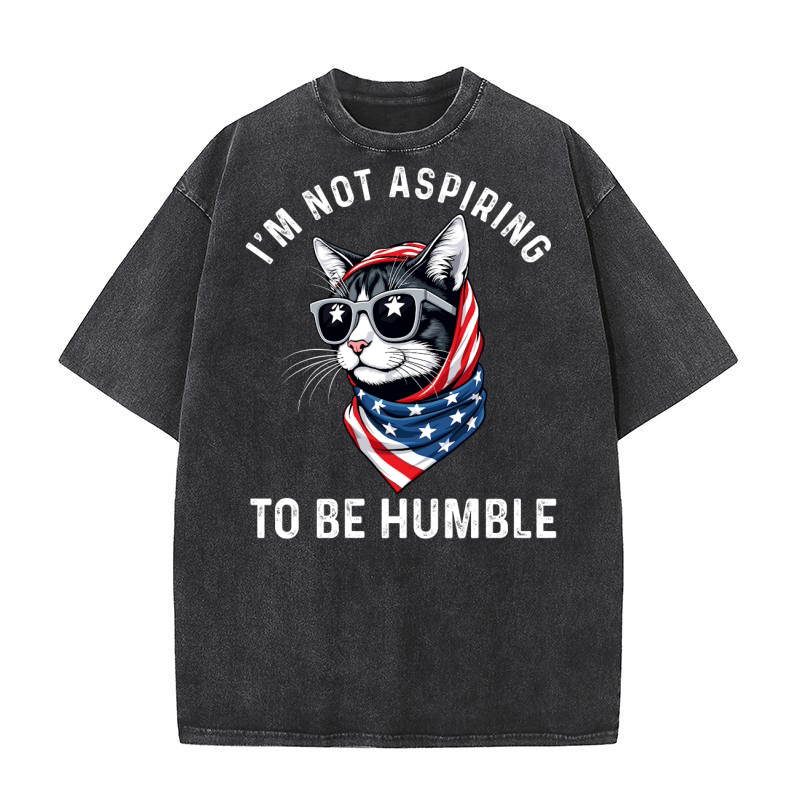 Im Not Aspiring to Be Humble 02 Washed T-Shirt