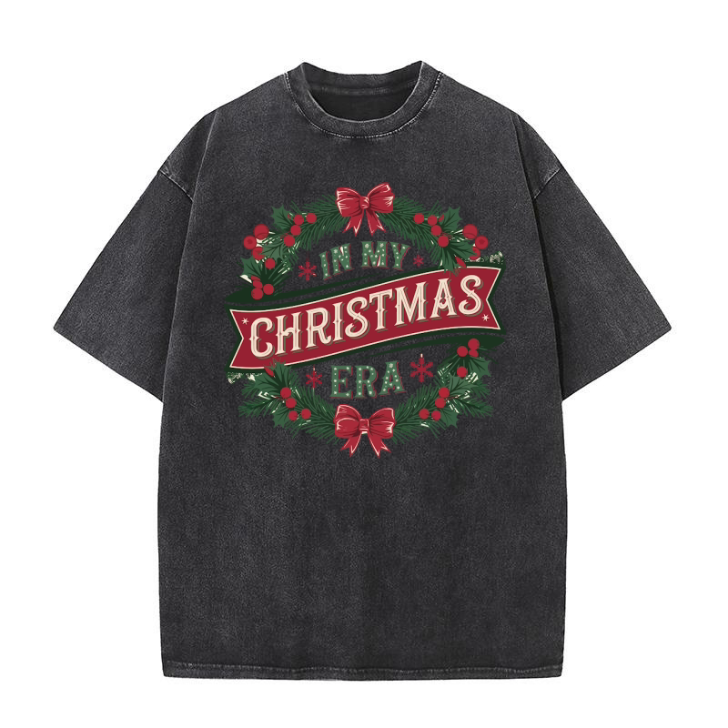In My Christmas Era Tee 4 Washed T-Shirt