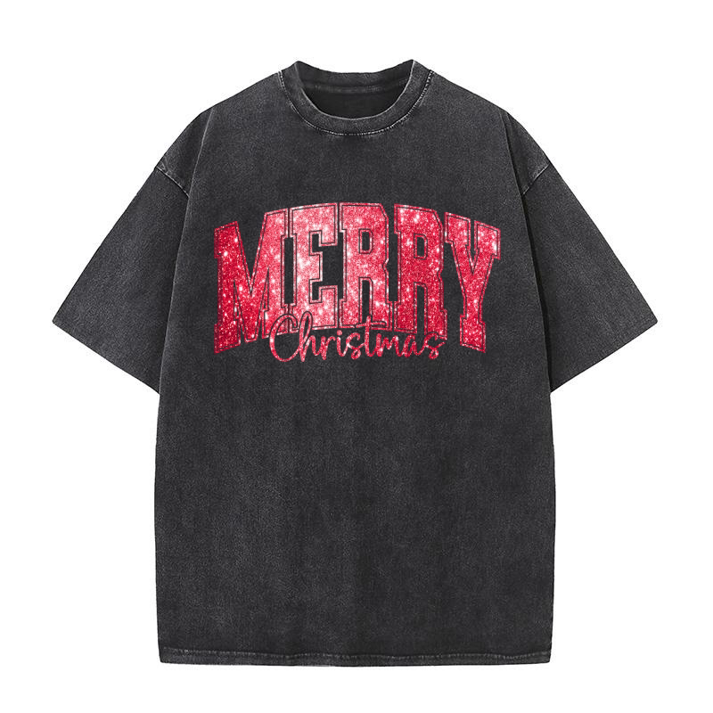 merry christmas 41 Washed T-Shirt