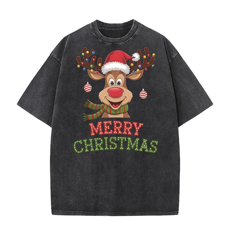 Merry christmas 43 02 Washed T-Shirt