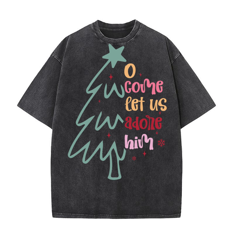Merry christmas 57 08 Washed T-Shirt