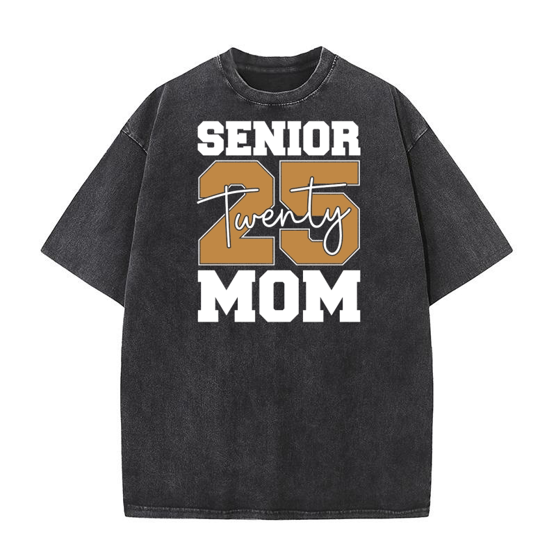 Senior twenty 2025 MOM Washed T-Shirt