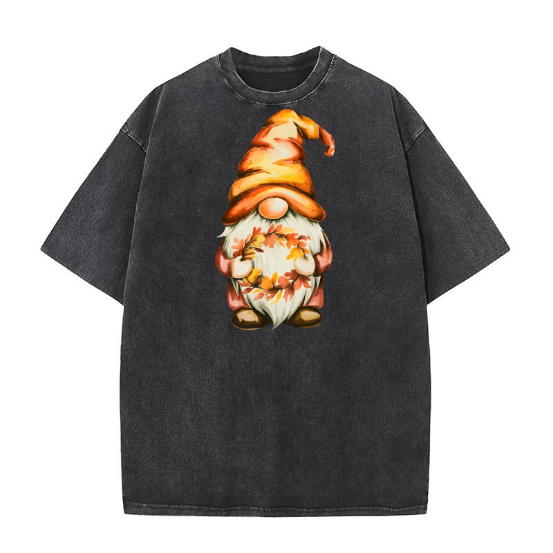 Watercolour Dwarves Autumn Clipart 02 Washed T-Shirt