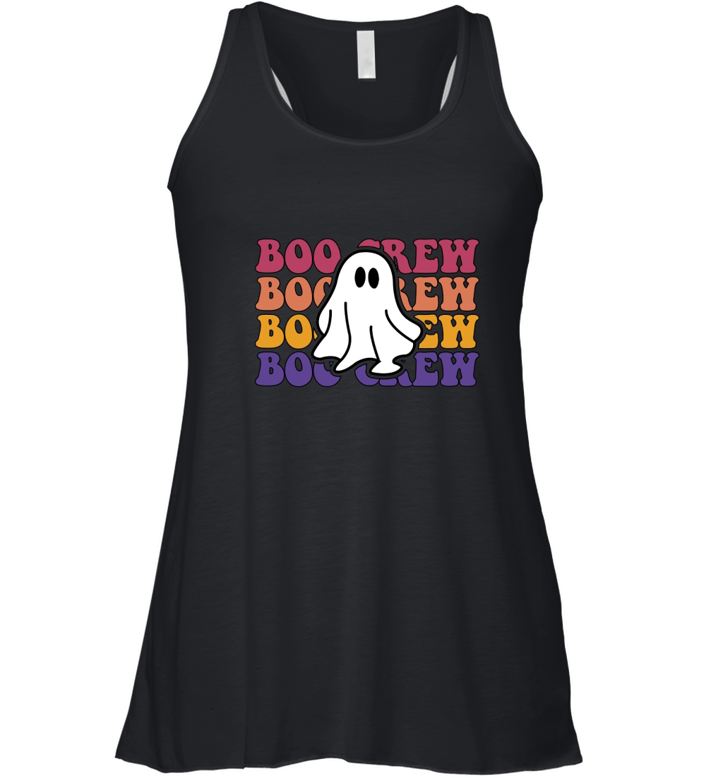 Boo Crew Retro Groovy Vintage Women's Flowy Tank Top