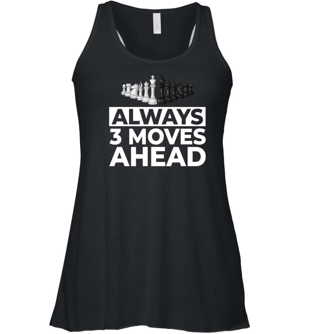 Chess Board Player Opening Game Beginner Women's Flowy Tank Top