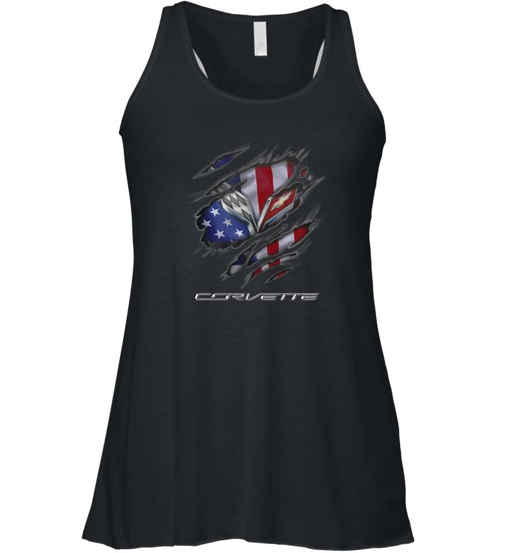 LIMITTED EDITION CORVETTE Women's Flowy Tank Top