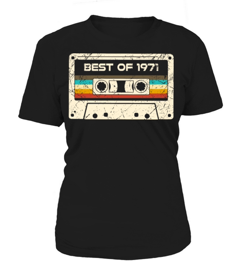 Vintage 1971 50th Birthday Est 1971 Women's T-Shirt