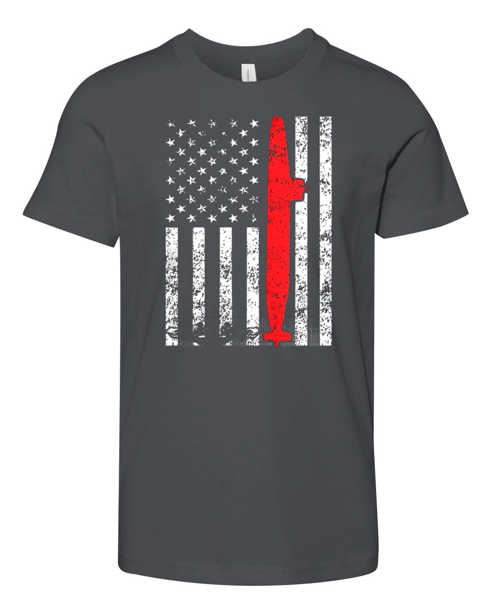 United States Submariner Flag Youth Unisex Jersey Tee