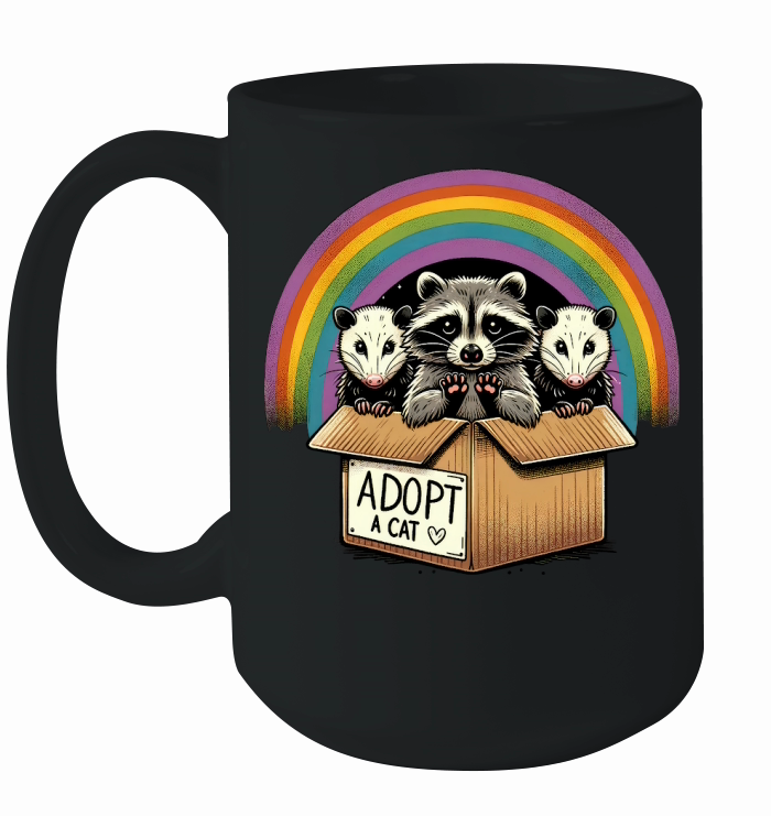 Adopt a Cat 02 Ceramic Mug